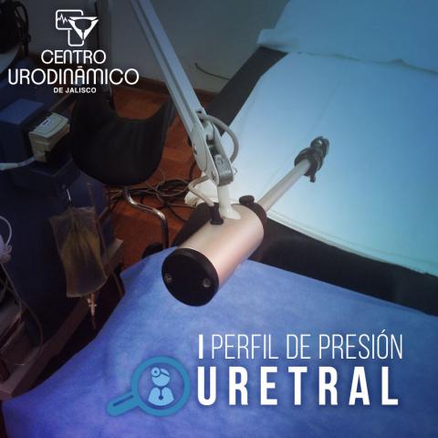 PERFIL DE PRESIÓN URETRAL REPOSO Y DURANTE ESFUERZO